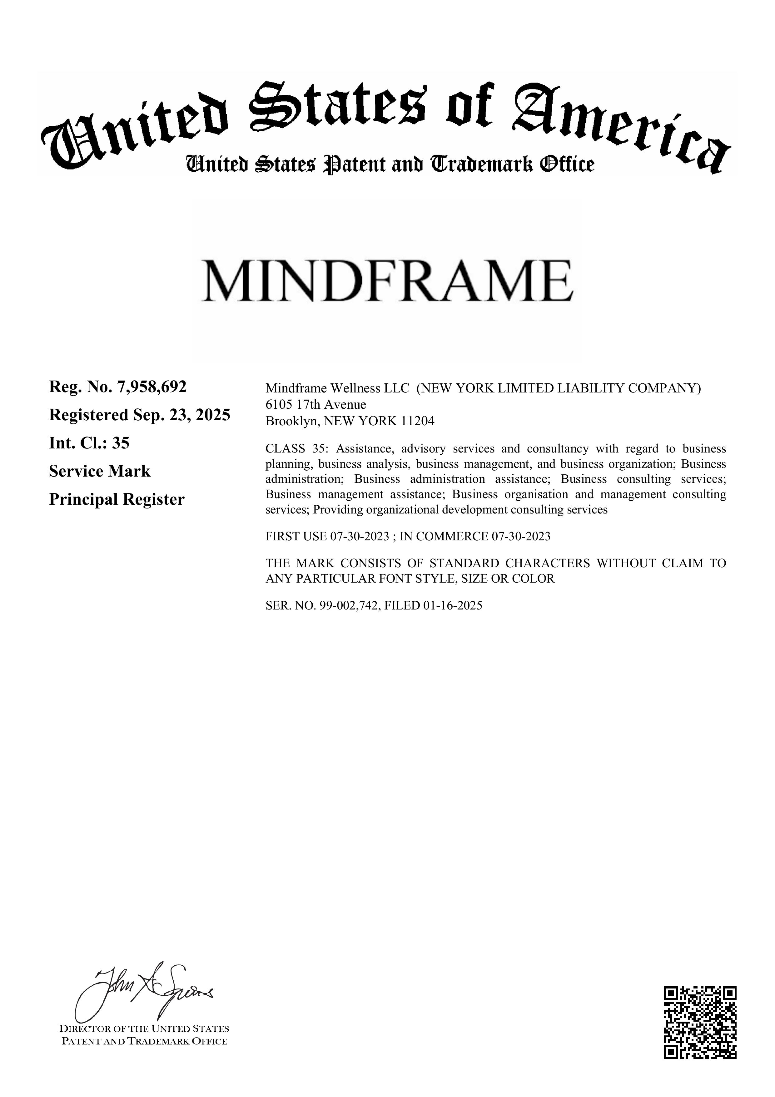 Mindframe